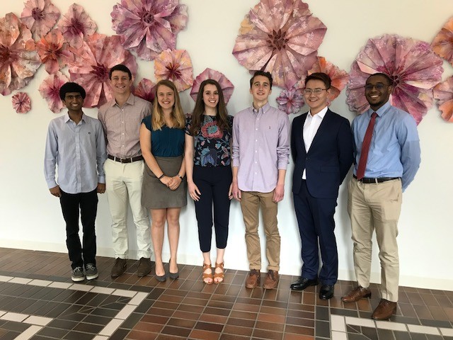The Council's 2018 summer interns