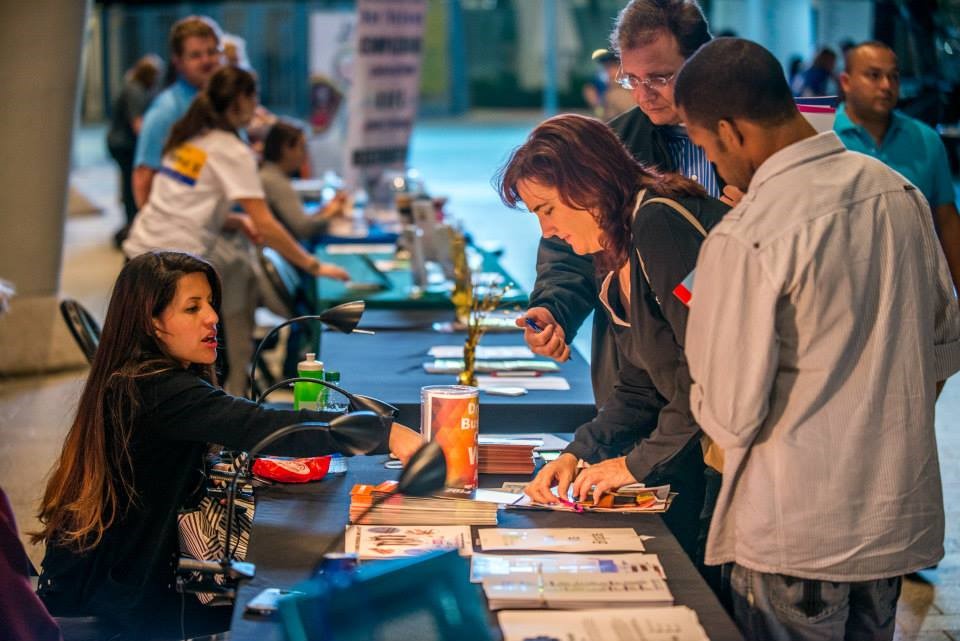 The Give Miami Day Block Party in 2014 at the Miami Marlins stadium.