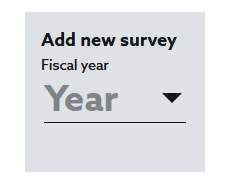 Add new survey
