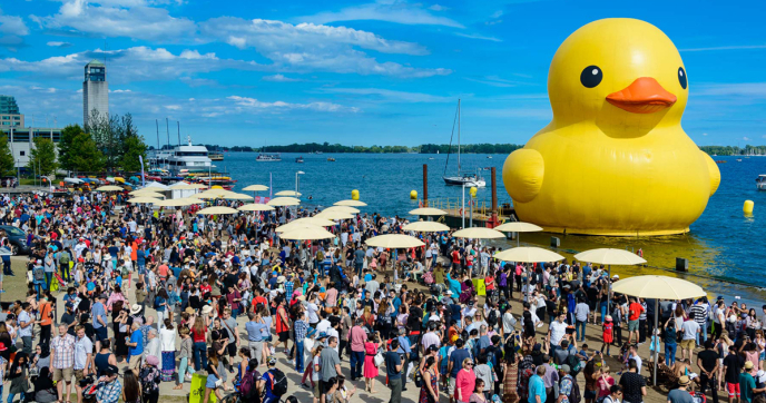 Waterfront Festival in Toronto, Canada